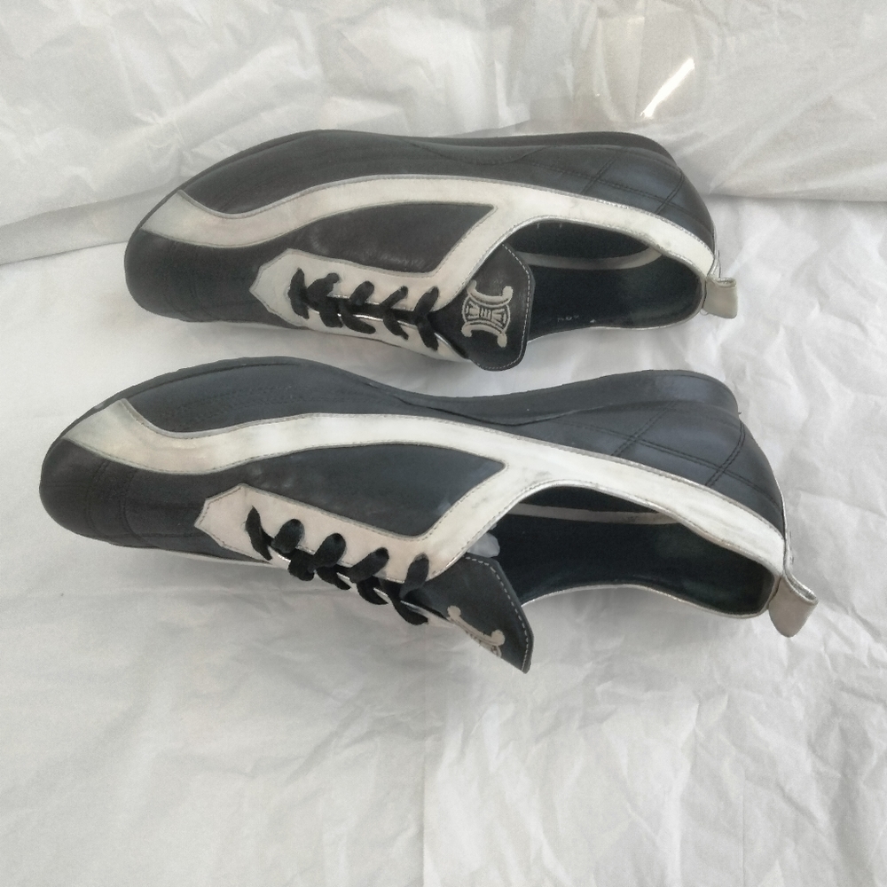 Celine boogie vtg Womens sneakers Shoes size 39.5 - Picture 3 of 16